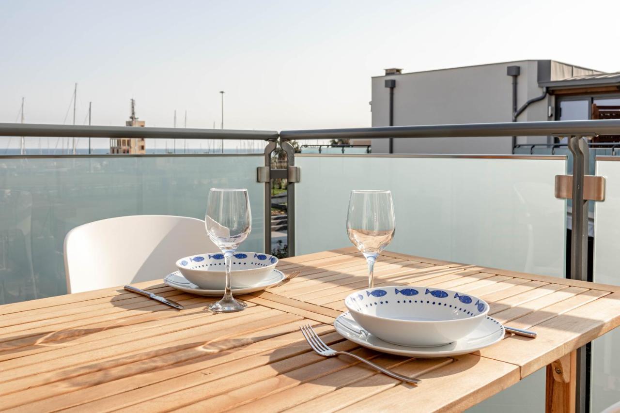 산토스테파노알마레 H11 Luxury 12B Porto - Piscina - Jacuzzi 아파트 외부 사진
